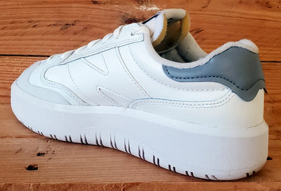 New Balance CT302 Low Leather Trainers UK5/US5.5/EU38 CT302LP White/Grey