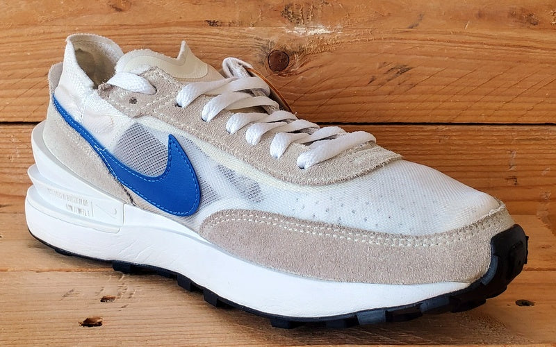 Nike Waffle One Low Textile/Suede Trainers UK6.5/US7.5/EU40.5 DN8019-100 White