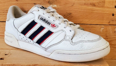 Adidas Continental Low Leather Trainers UK9.5/US10/EU44 FX5090 White/Navy