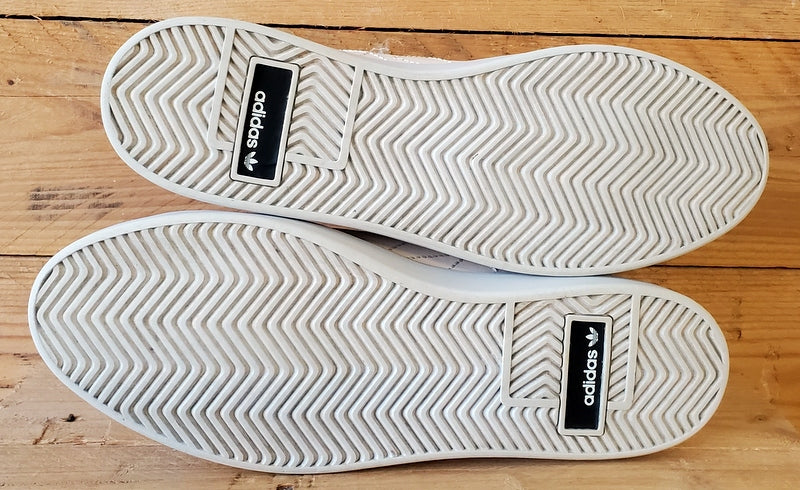 Adidas Sleek Series Low Leather Trainers UK6.5/US8/EU40 EG7753 Linen/White