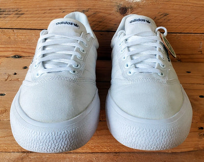 Adidas 3MC Vulc Low Canvas Trainers UK9/US9.5/EU43 B22705 Triple White