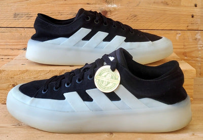 Adidas Znsored Low Canvas Trainers UK9/US9.5/EU43 HP5987 Black/Grey