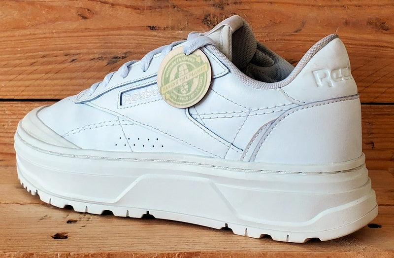 Reebok Club C Double Geo Low Leather Trainers UK5/US7.5/EU38 H69140 White