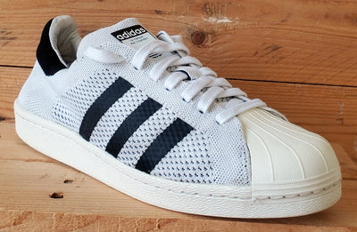Adidas Superstar Boost Low Primeknit Trainers UK8.5/US9/EU42.5 BB0190 White