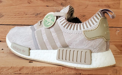 Adidas NMD R1 Low Primeknit Trainers UK9/US9.5/EU43 BY1912 Linen Khaki