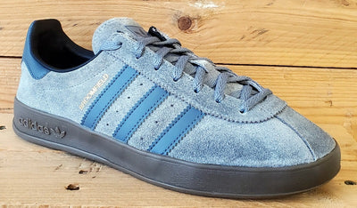 Adidas Broomfield Low Suede Trainers UK7/US7.5/EU40.5 GX5319 Grey/Gum