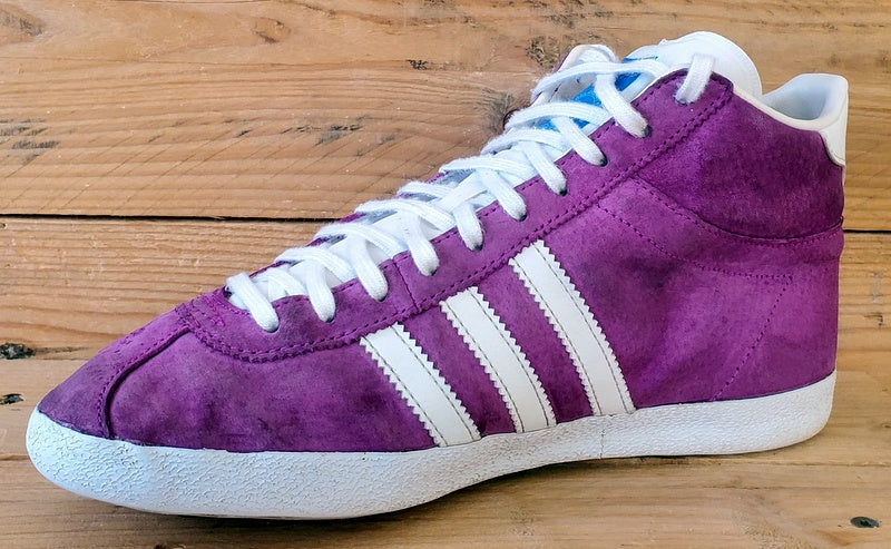 Adidas Originals Gazelle Mid Suede Trainers UK5/US6.5/EU38 M22797 Vivid Pink