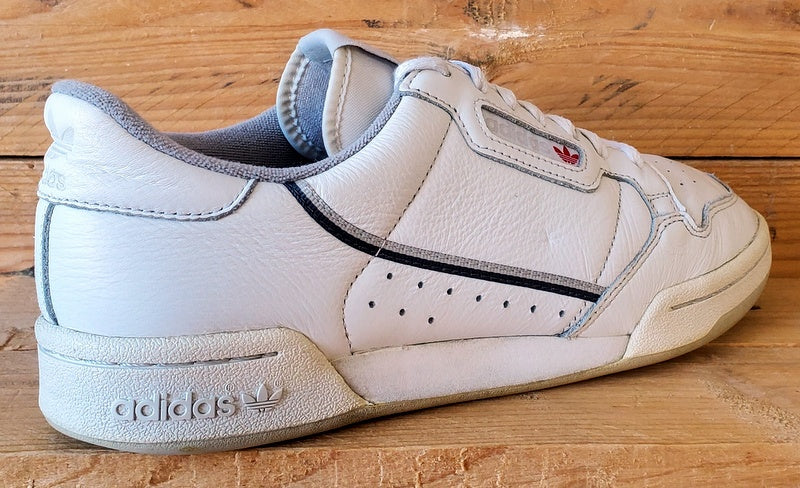 Adidas Continetal 80 Low Leather Trainers UK8/US8.5/EU42 EE5342 Cloud White
