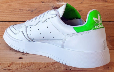 Adidas Supercourt Low Leather Trainers UK9.5/US10/EU44 FX5707 White/Green