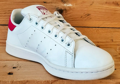 Adidas Stan Smith Low Leather Trainers UK5.5/US6/EU38.5 FX7522 White/Pink