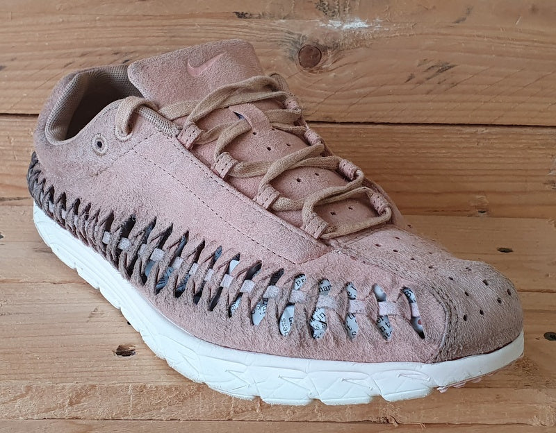 Nike Mayfly Woven Low Suede Trainers UK8/US10.5/EU42.5 833802-200 Artic Pink