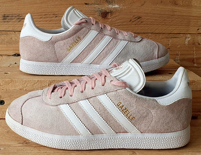 Adidas Originals Gazelle Low Suede Trainers UK5/US5.5/EU38 BB5472 Pink/White