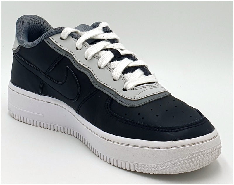 Nike Air Force 1 LV8 Low Leather Trainers BV1084-001 Black/Grey UK5.5/US6Y/E38.5