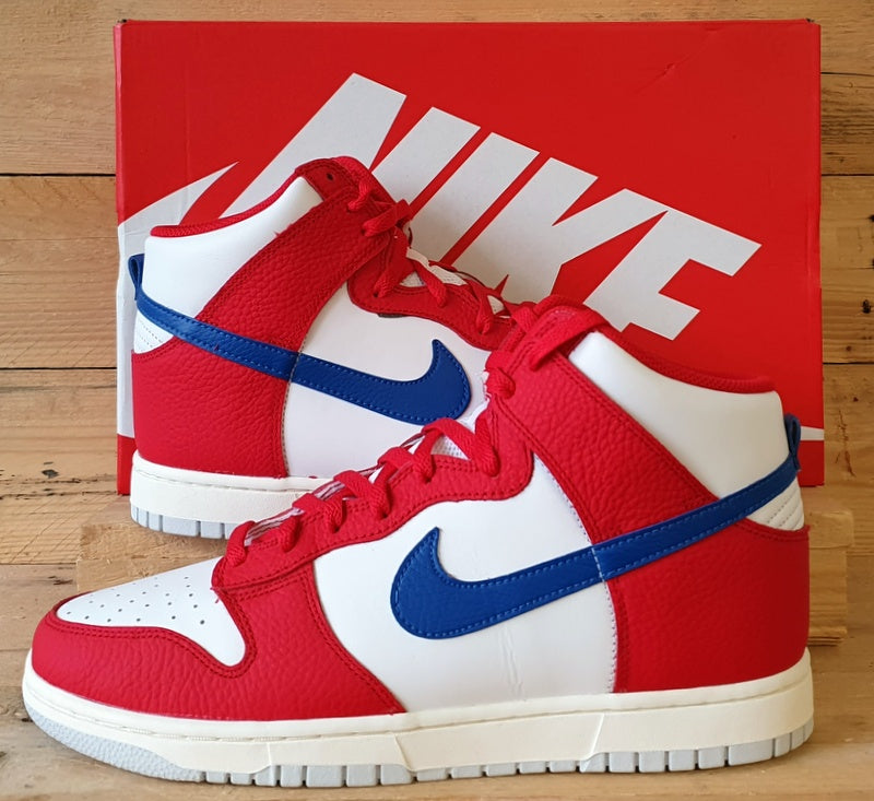 Nike Dunk Mid 4th of July Trainers UK10.5/US11.5/E45.5 DX2661-100 Red/Blue/White