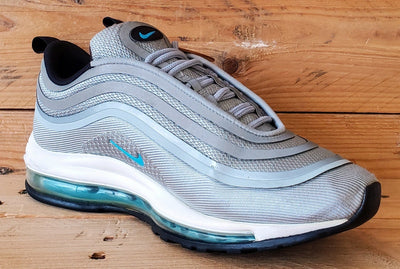 Nike Air Max 97 Ultra Low Trainers UK6/US8.5/EU40 917704-001 Silver/Marine Blue