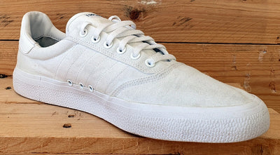 Adidas Original 3MC Low Canvas Trainers B22705 Triple White UK12/US12.5/EU47