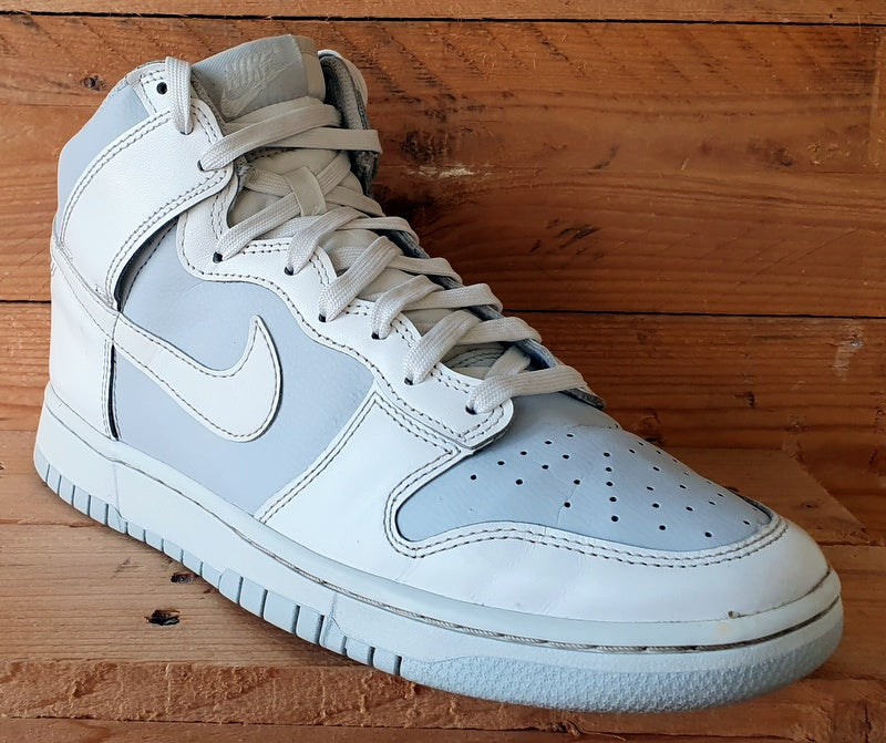 Nike Dunk High Trainers UK8/US9/EU42.5 DJ6189-100 Summit White Pure Platinum