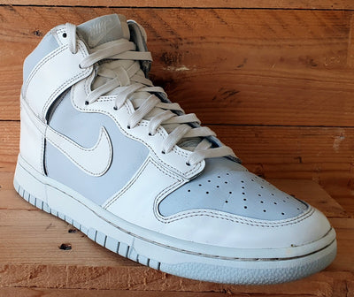 Nike Dunk High Trainers UK8/US9/EU42.5 DJ6189-100 Summit White Pure Platinum