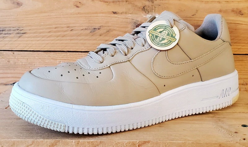 Nike Air Force 1 Ultraforce Low Leather Trainers UK8/US9/EU42.5 845052-200 Linen