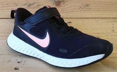 Nike Revolution 5 Low Kids Trainers BQ5672-002 UK13/US13.5C/EU31.5 Black/Pink