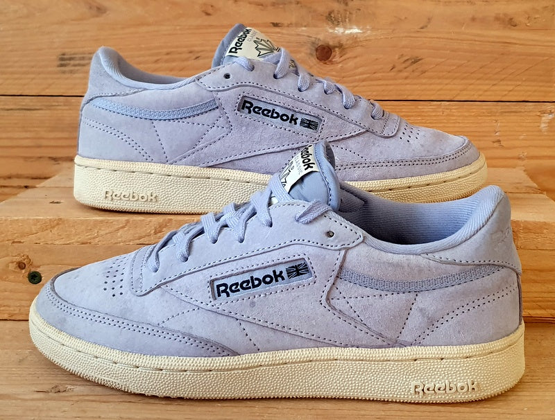 Reebok Classic Club C Low Suede Trainers UK4.5/US5.5/EU36.5 V67595 Light Purple