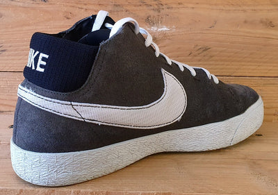 Nike Blazer Mid Vintage Suede Trainers UK8/US9/EU42.5 510965-011 Grey/White