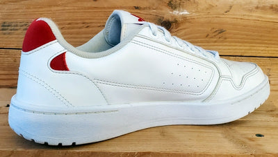 Adidas Originals NY 90 Low Leather Trainers UK8/US8.5/EU42 FZ2250 White/Red
