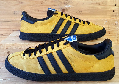 Adidas Originals Island Jamaica Suede Trainers UK9/US9.5/EU43 B26386 Bold Gold