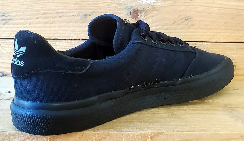 Adidas 3MC Low Canvas Trainers UK8/US8.5/EU42 B22713 Triple Core Black