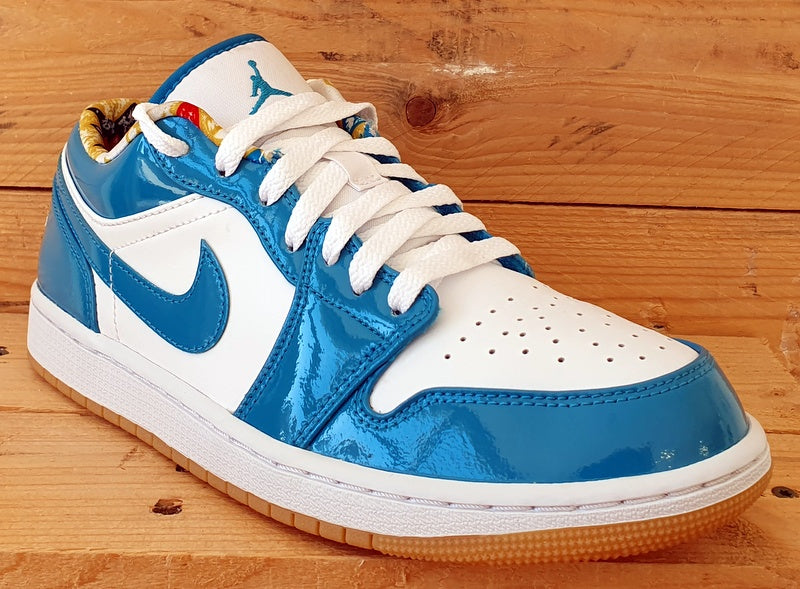 Nike Air Jordan 1 Barcelona Leather Trainers UK7/US8/EU41 DC6991-400 Cyber Teal