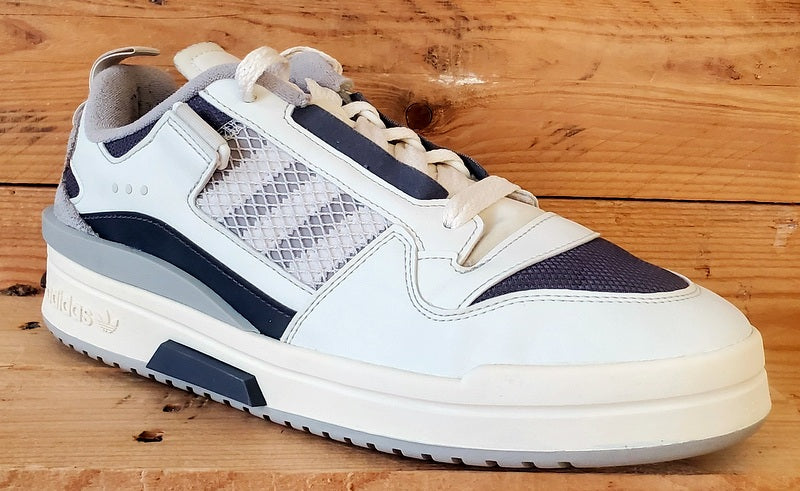 Adidas Forum Mod Low Leather Trainers UK9.5/US10/EU44 IG3761 Cloud White/Grey