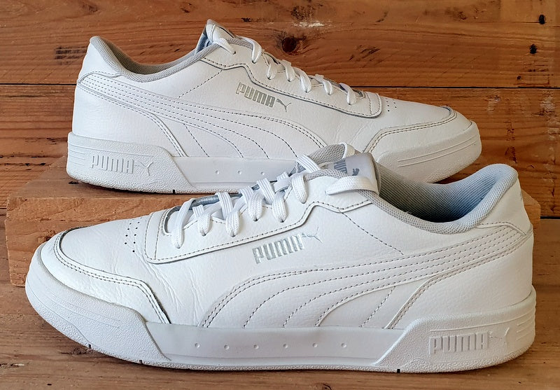 Puma Cali Dream Low Leather/Suede Trainers UK6/US8.5/EU39 388242-03 White/Grey