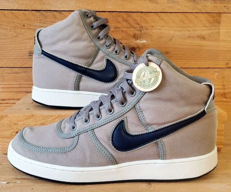Nike Vandal Mid Canvas Trainers UK8.5/US9.5/EU43 306323-041 Grey/Navy/White