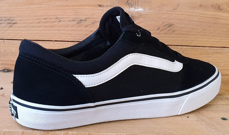 Vans Off The Wall Low Suede Trainers UK9/US10/EU43 721454 Black/White