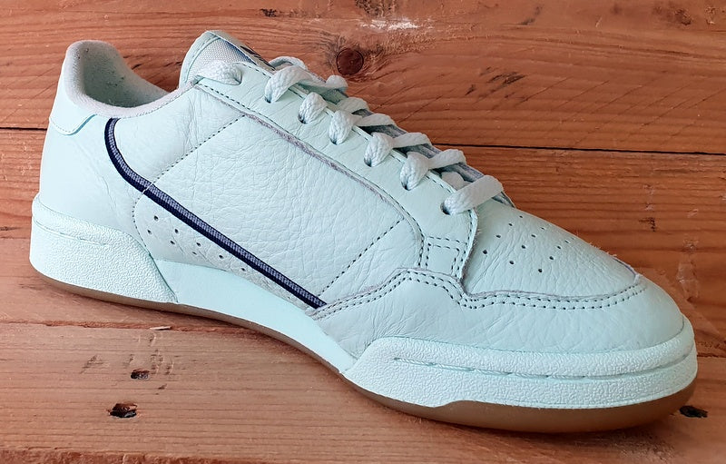 Adidas Continental 80 Low Leather Trainers UK6.5/US7/EU40 BD7641 Ice Mint