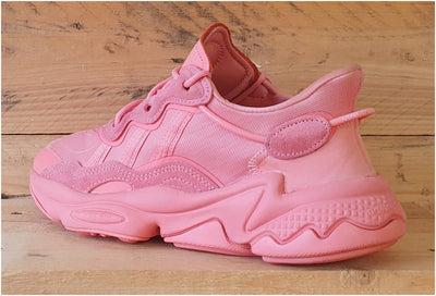 Adidas Ozweego Low Textile/Suede Trainers UK5.5/US6/EU38.5 GY3140 Triple Pink