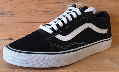 Vans Off The Wall Low Canvas/Suede Trainers UK9/US10/EU43 507698 Black/White