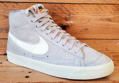 Nike Blazer Mid Suede Trainers UK10/US11/EU45 DA1078-001 Grey/Sail