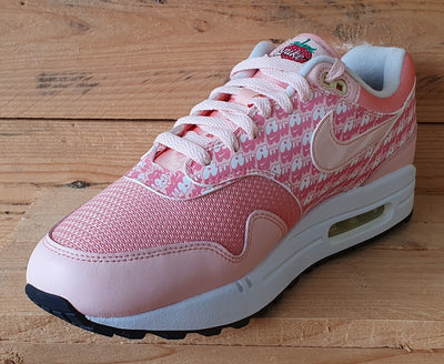 Nike Air Max 1 Strawberry Lemonade Trainers UK9/US10/EU44 CJ0609-600 Pink