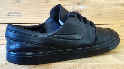 Nike Stefan Janoski Elite Leather Trainers UK9.5/US10.5/EU44.5 833600-006 Black