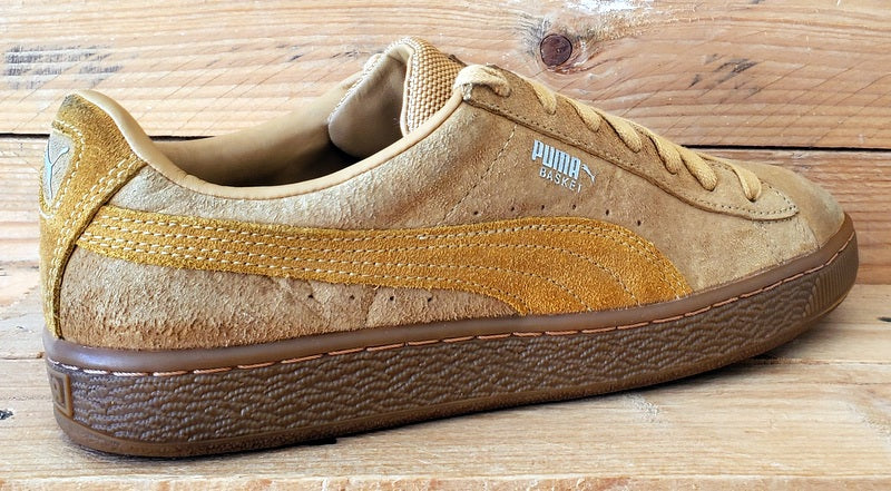 Puma Basket Classic Low Suede Trainers UK7/US8/EU40.5 363829-02 Taffy/Tan