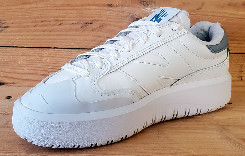 New Balance CT302 Low Leather Trainers UK5/US5.5/EU38 CT302LP White/Grey
