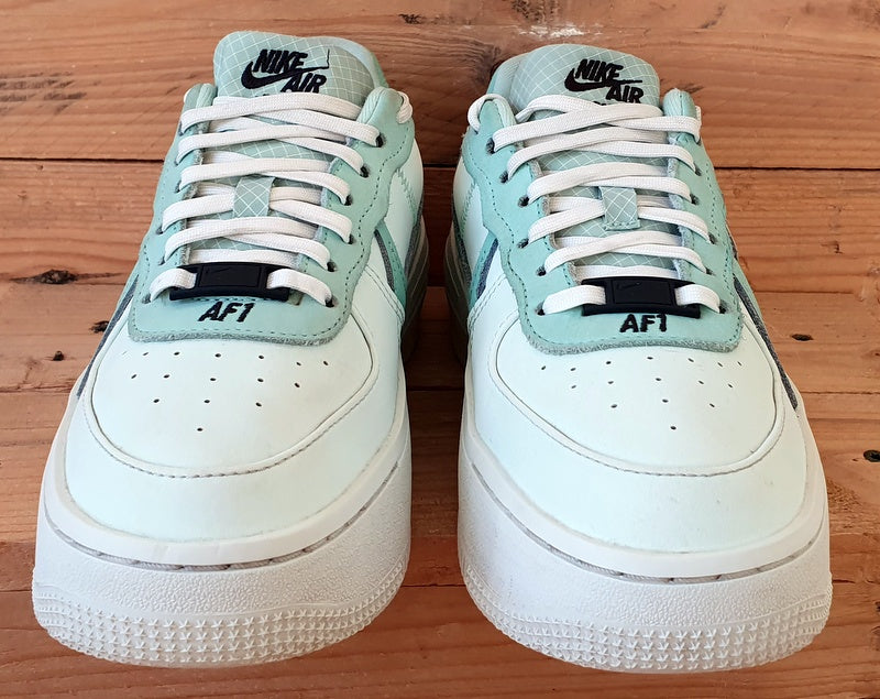 Nike Air Force 1 PLT.AF.ORM Low Trainers UK4/US6.5/E37.5 DX3730-300 Barely Green