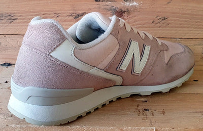New Balance 996 Low Suede Trainers UK8/US10/EU41.5 WR996YD Pink/White