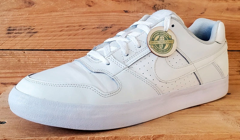 Nike SB Delta Force Low Leather Trainers UK9/US10/EU44 942237-112 White