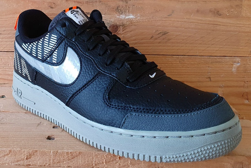 Nike Air Force 1 Under Construction Low Trainers UK8/US9/EU42.5 BQ4421-002 Black