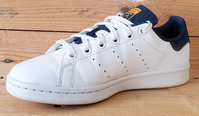 Adidas Stan Smith Low Leather Trainers UK4.5/US5/EU37 GZ7359 White/Navy
