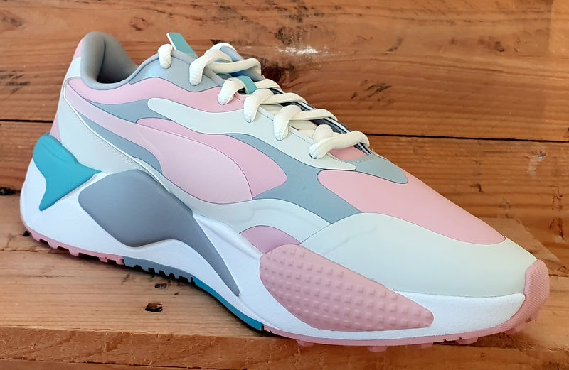 Puma RS-G Golf Low Leather Trainers UK9.5/US12/EU44 194258-04 Peachskin Pastel