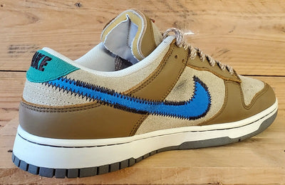 Nike Dunk Size? Low Suede Trainers UK11/US12/EU46 DO6712-200 Dark Driftwood