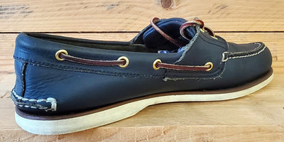 Timberland Classic Leather Boat Shoes UK9/US9.5/EU43.5 74036 Navy